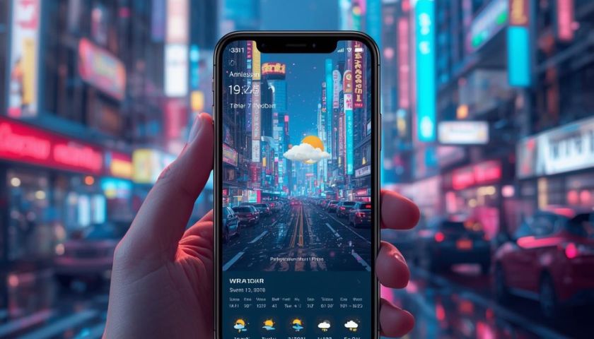 Pontos és igazán látványos ez az időjárás-előrejelző weboldal, app is van hozzá