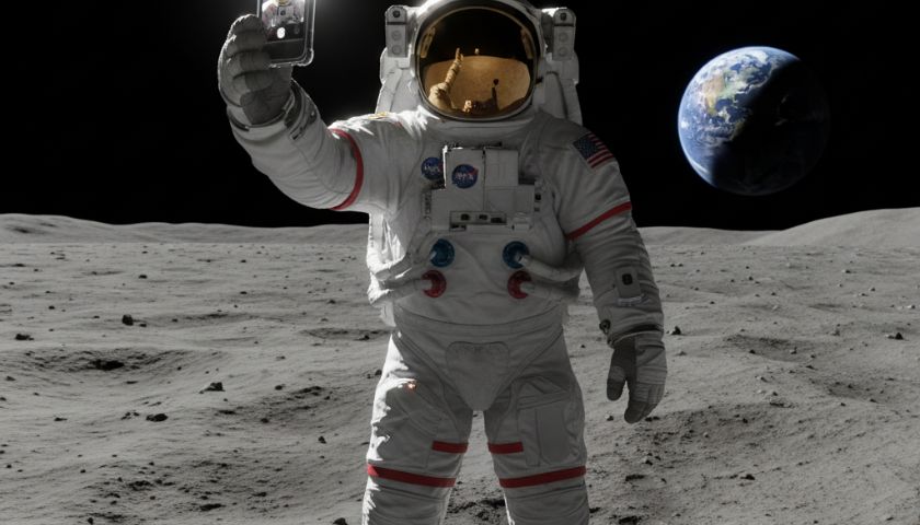 Zöld lámpát kaptak az okostelefonok, a Holdra is vihetik őket a NASA űrhajósai