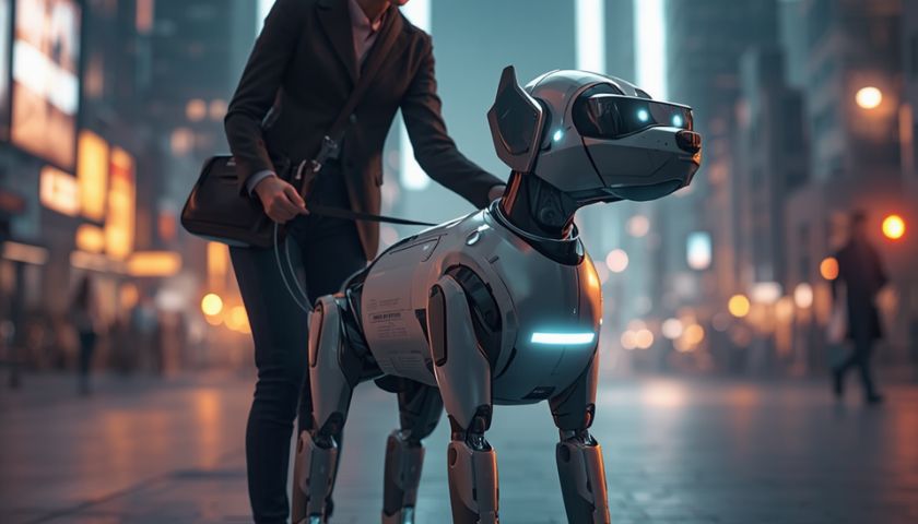 Megtanították beszélni a robotkutyát, forradalmi megoldás jöhet a látássérülteknek